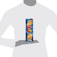 Salgadinho a Base De Batata Original Ruffles Tira Onda Elma Chips Tubo 100G - imagem 4