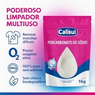 Percarbonato de Sódio 1kg - Puro e Sem Cloro | Tira Manchas e Limpeza Profunda com Oxigênio Ativo - imagem 2