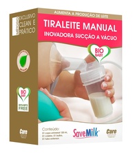 Mercur Tira Leite Manual Rosa - Extração Confortável e Natural - imagem 4