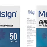 Tiras de Glicemia Medisign GH83: 200 em 4 Tubetes para Controle Preciso - imagem 1