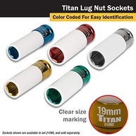 Soquete de Impacto Profundo Titan 21092 19mm - Proteção Máxima para Suas Rodas! - imagem 5