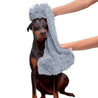 Toalha de Microfibra Chenille para Pets LUMAI - Superabsorvente, Secagem Rápida, com Bolsos - imagem 4