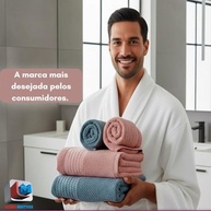 Toalhas de Banho Gigantes Buddemeyer 100% Algodão Extra Soft - Conjunto 4 Peças - imagem 5