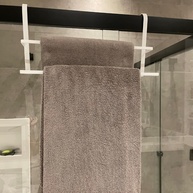 Suporte Toalheiro Duplo para Box - Banheiro Reforçado com Design Moderno - imagem 1