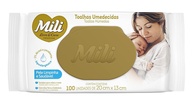 Toalhinhas Umedecidas Mili Love&Care - 100 Unidades | Maciez e Segurança para Bebês - imagem 1