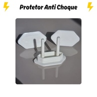 Protetor de Tomada para Bebê 24 Unidades - Segurança Contra Choques Elétricos para Tomadas Novas - imagem 5