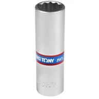 Soquete Estriado Longo 11/16" - Potencialize Seu Trabalho com Aço Cromo-Vanádio King Tony - imagem 1