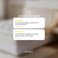 Pillow Top Casa Dona Extra Macio 5cm - Tecido Premium 400 Fios, Antialérgico e Antiácaro com Elástico - imagem 5