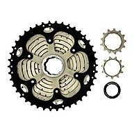 Cassete 10v Absolute 11/46 + Corrente Kmc X10 – Kit MTB Top - imagem 2