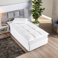 Pillow Top Suavitec Solteiro - Conforto Premium para Colchão Até 40cm - imagem 1