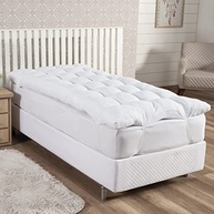 Pillow Top Solteiro com Fibra Siliconizada em Flocos - Conforto Hotel 5 Estrelas - imagem 4