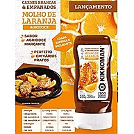 Molho Kikkoman Laranja: Toque Cítrico Delicioso 250g - imagem 1