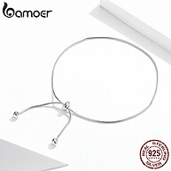 Tornozeleiras de Prata 925 Bamoer: Elegância aos Seus Pés - imagem 1