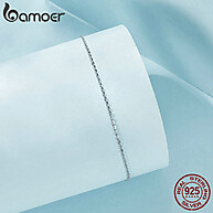 Tornozeleira Prata 925 Bamoer: Elegância no Seu Tornozelo - imagem 2