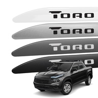 Friso Lateral Porta Fiat Toro 2016-2025 Facão Pintado Cor Original - imagem 1