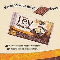 Torrada Doce Lev Magic Toast Cacau Marilan 110g - imagem 1