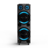 Caixa de Som Torre Pulse Double 12" 2300W Bluetooth PS736: Som Potente e Iluminação LED para Suas Festas! - imagem 5