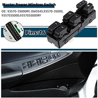 Interruptor Mestre de Vidro Elétrico Hyundai Sonata 2011-2015 | Controle Total do Motorista - imagem 3