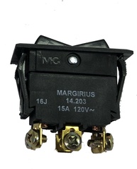 Chave Gangorra Margirius Bipolar 15A: Controle Total e Segurança para Seus Projetos Elétricos - imagem 1