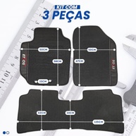 Tapete Emborrachado Etios Sedan 2010-2021: Proteção Total e Limpeza Fácil - imagem 3