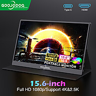 Monitor Portátil 15.6" Goojodoq: Imersão Total! - imagem 2