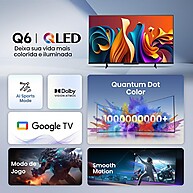TV 65” Hisense 4K QLED: Imersão Total! - imagem 2