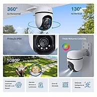 Tapo TC40: Câmera Wi-Fi 360° para Segurança Total - imagem 2