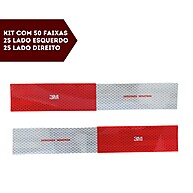 Faixas Refletivas 3M: Kit 50 para Segurança Total! - imagem 2
