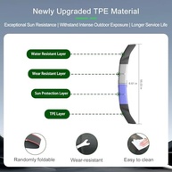 Defletor de Capô TPE Premium para Ford Maverick 2022-2025: Proteção e Estilo Aerodinâmico - imagem 5