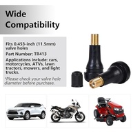 Kit 5 Hastes de Válvula TR413 para Pneus: Durabilidade e Segurança Universal - imagem 4