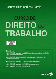 Curso de Direito do Trabalho 20ª Edição 2025: Domine a Matéria Essencial - imagem 1