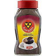 Café Solúvel 3 Corações Tradicional 100g: Sabor Intenso - imagem 3