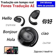 Fone de Ouvido Tradutor Inteligente: Comunicação Global em Tempo Real com 144 Idiomas - imagem 3
