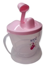 Copo de Treinamento Educativo Sonne com 2 Alças - 240ml Rosa | Transição Segura da Mamadeira - imagem 1
