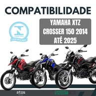 Kit Relação Transmissão Smart Fox XTZ Crosser 150 (2014-2025) - Aço 1045 - imagem 3