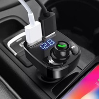 Carregador Veicular Bluetooth GTecla: Transmissor FM MP3 e USB para seu Carro - imagem 3