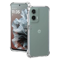 Kit Essencial: Capa Anti Impacto Transparente + Película Vidro 3D 9D para Motorola Moto G35 - imagem 3