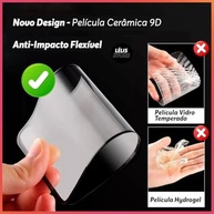 Kit Premium Samsung A56: Capa Anti Impacto Transparente + Película Cerâmica 9D - imagem 5
