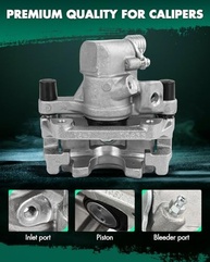 Pinça de Freio Traseira Esquerda SCITOO 19B6284B com Suporte para Ford EcoSport e Focus - imagem 5