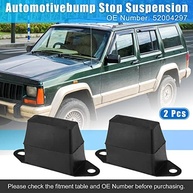 Par de Batentes de Suspensão Traseira 7.6cm para Jeep Cherokee XJ e Comanche MJ | Peça 52004297 - imagem 3