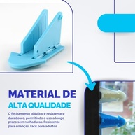 Trava de Segurança para Portas e Janelas de Correr - Proteção Confiável para Bebês e Crianças - imagem 5