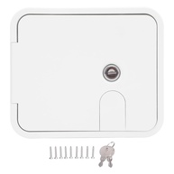 Keenso Tampa de Cabo RV: Escotilha Elétrica com Trava de Aço Inox e 2 Chaves - Segurança e Acesso para seu Trailer e Iate - imagem 1