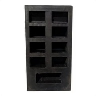 2 Calços Trava Rodas para Caminhão - Segurança e Estabilidade Garantidas (Preto) - imagem 4