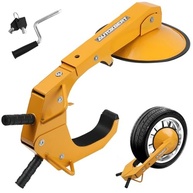 Bota de Trava de Roda Universal Antifurto - Segurança Reforçada para Trailers, Caminhões e Campistas - imagem 2