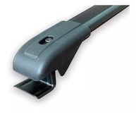 Rack Teto Travessa Slim Alumínio Preto para Captiva - Bagageiro GM - imagem 4