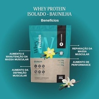 Housewhey Whey Protein Isolado Baunilha 450g: Pureza e Sabor para Seus Treinos - imagem 3