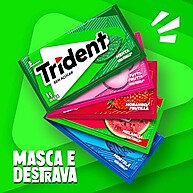 Trident Menta: Refrescância Sem Açúcar (21 un.) - imagem 3