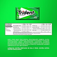 Trident Menta: Refrescância Sem Açúcar (21 un.) - imagem 1