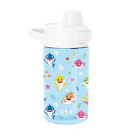 Garrafa Infantil Baby Shark 350ml - Copo Tritan com Canudo, Sem BPA, à Prova de Vazamento - imagem 1