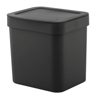 Lixeira de Bancada 4,7L Preto Trium - Design Elegante e Prático para Cozinha - imagem 1